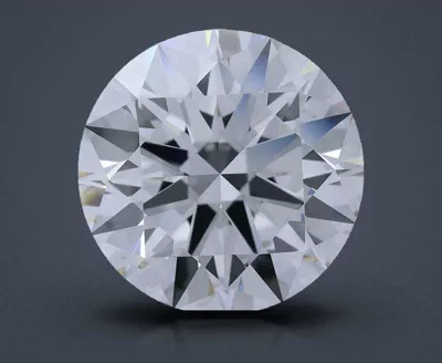 5.08ct F FL Rare Carat Ideal Cut Round Diamond