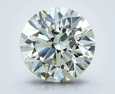 2.12ct K SI1 Rare Carat Ideal Cut Round Diamond