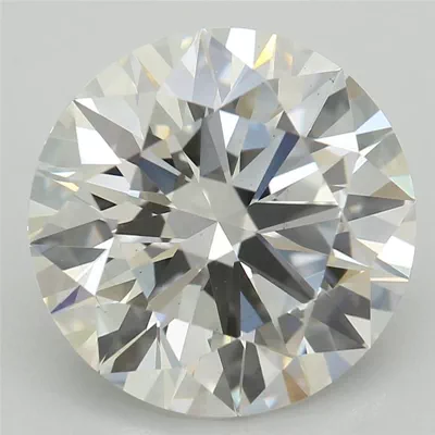 3.77ct F VS1 Rare Carat Ideal Cut Round Lab Grown Diamond