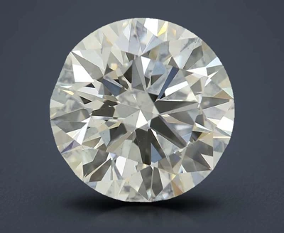 3.77ct F VS1 Rare Carat Ideal Cut Round Lab Grown Diamond