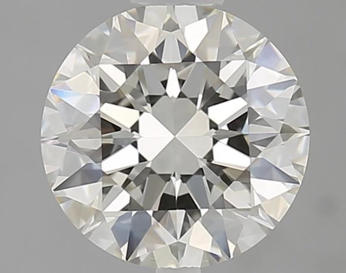 2.05ct K VVS2 Rare Carat Ideal Cut Round Diamond