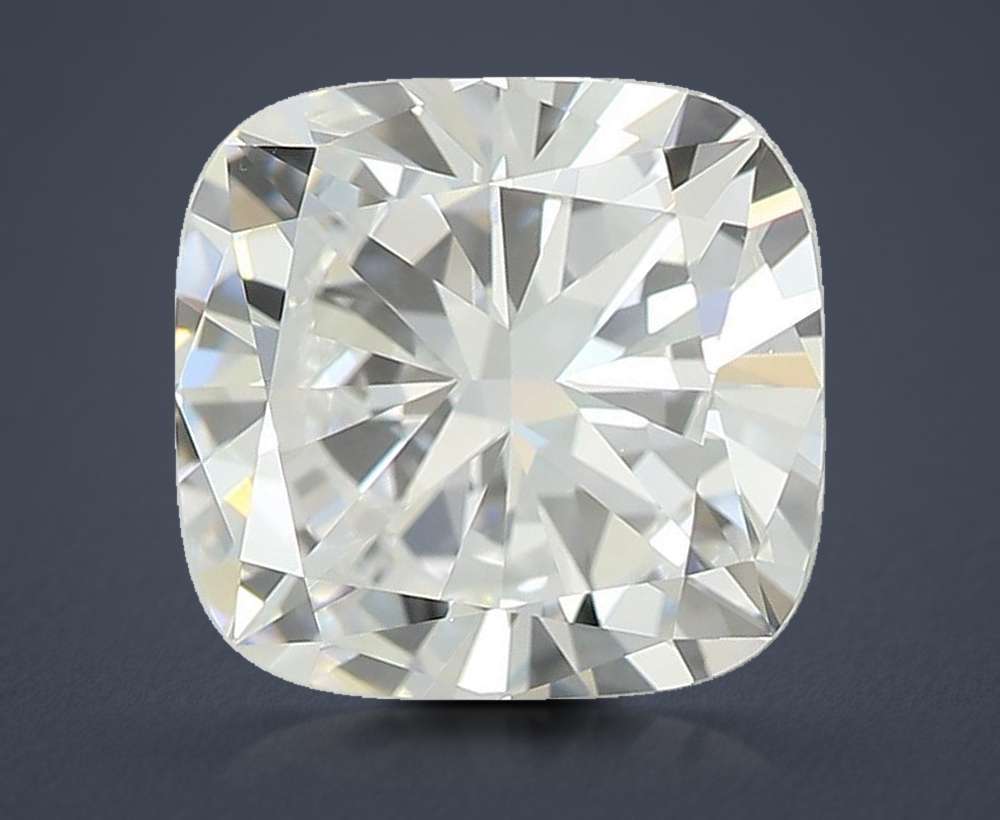 1.50ct D VS1 Very Good Cut Cushion Lab Grown Diamond