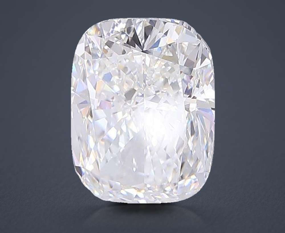 10.07ct E VS1 Rare Carat Ideal Cut Cushion Lab Grown Diamond