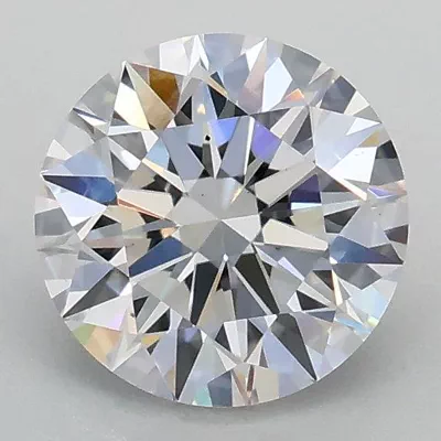 1.01ct D VS1 Rare Carat Ideal Cut Round Lab Grown Diamond