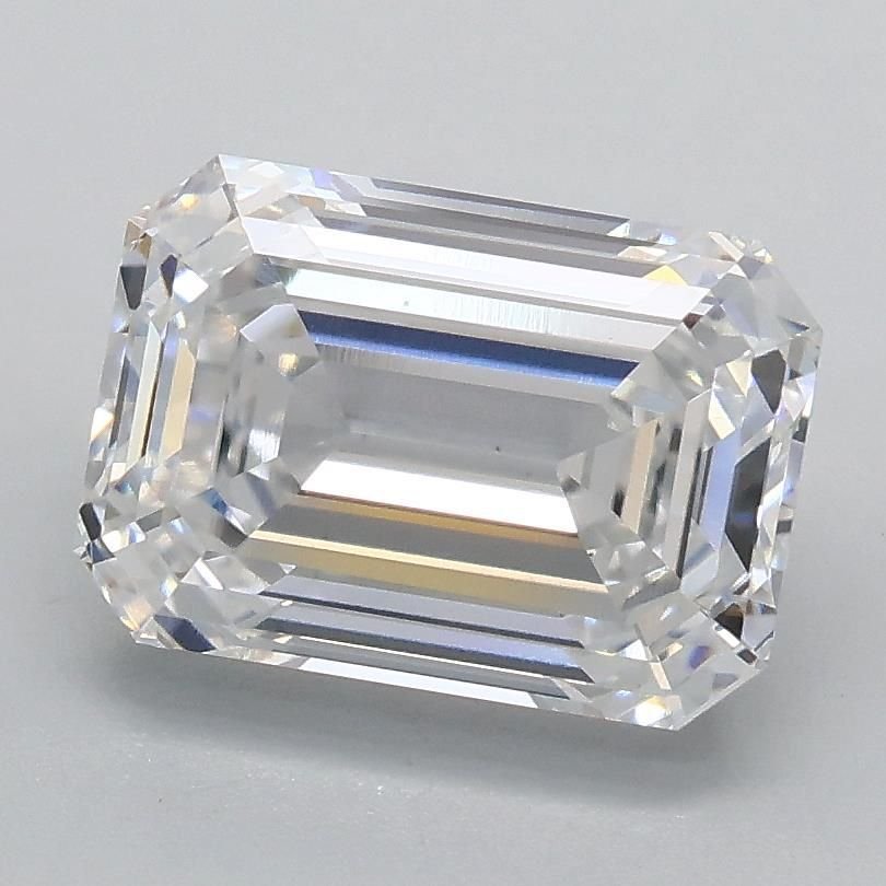 2.09ct D VS1 Rare Carat Ideal Cut Emerald Lab Grown Diamond