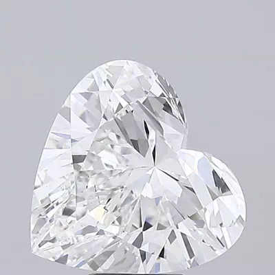 7.07ct E VS1 Rare Carat Ideal Cut Heart Lab Grown Diamond