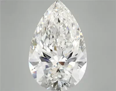 10.16ct F VVS2 Rare Carat Ideal Cut Pear Lab Grown Diamond