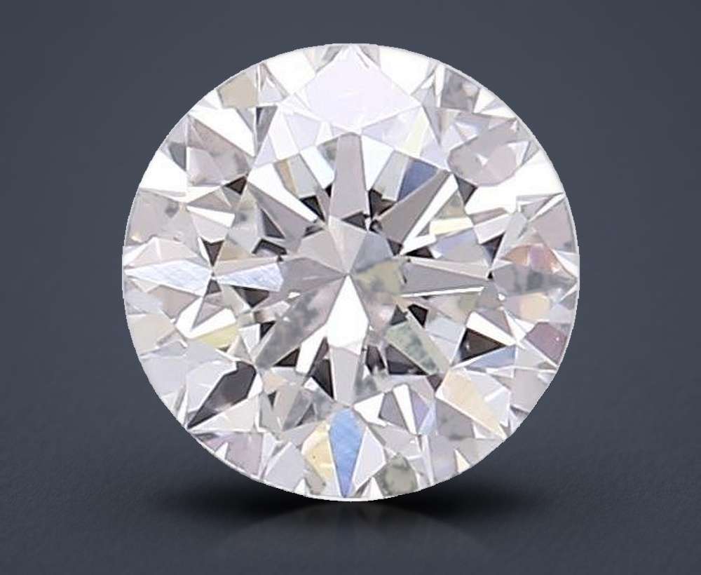 1.51ct F VVS2 Excellent Cut Round Lab Grown Diamond