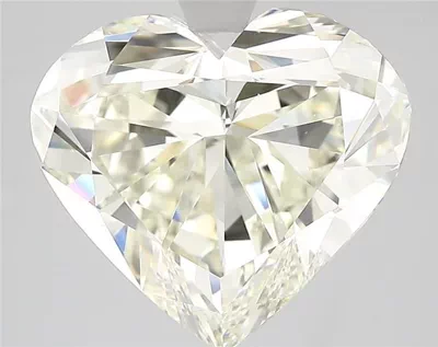 7.01ct K VVS2 Very Good Cut Heart Diamond