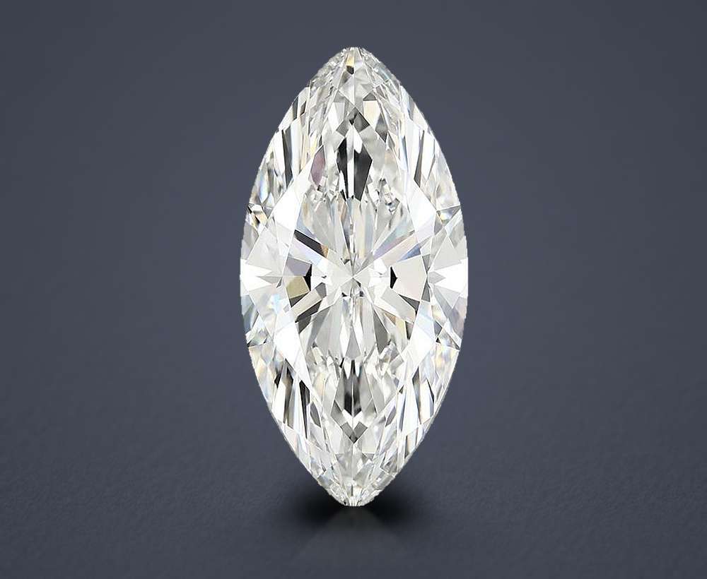 11.12ct F VVS2 Rare Carat Ideal Cut Marquise Lab Grown Diamond