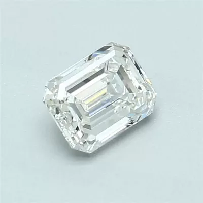 0.70ct H VVS1 Rare Carat Ideal Cut Emerald Diamond
