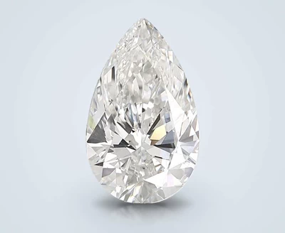 3.00ct E VS2 Rare Carat Ideal Cut Pear Lab Grown Diamond