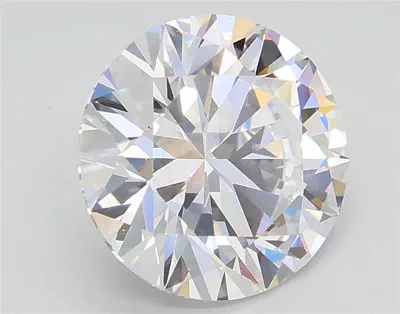 2.06ct D VS1 Rare Carat Ideal Cut Round Lab Grown Diamond