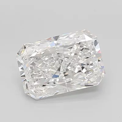 4.04ct E VVS2 Rare Carat Ideal Cut Radiant Lab Grown Diamond