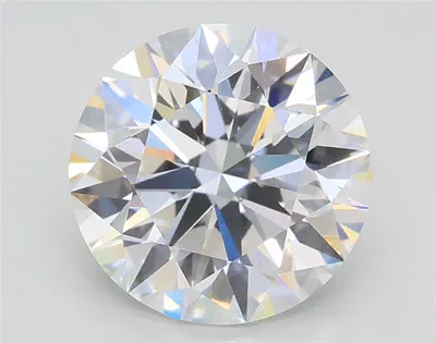 2.08ct D VVS2 Rare Carat Ideal Cut Round Lab Grown Diamond
