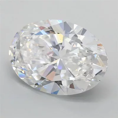 3.00ct D VS1 Very Good Cut Oval Lab Grown Diamond