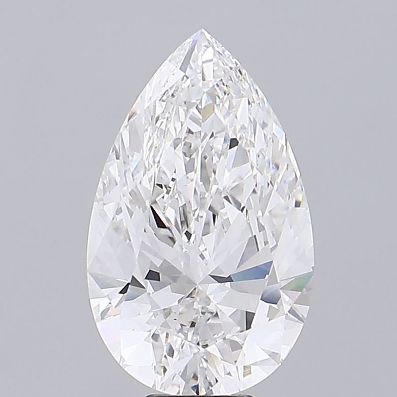 11.21ct F VVS2 Rare Carat Ideal Cut Pear Lab Grown Diamond