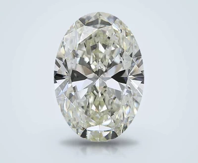 6.02ct J VS1 Rare Carat Ideal Cut Oval Diamond