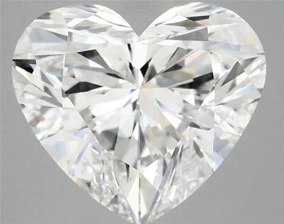 5.34ct E VS1 Rare Carat Ideal Cut Heart Lab Grown Diamond