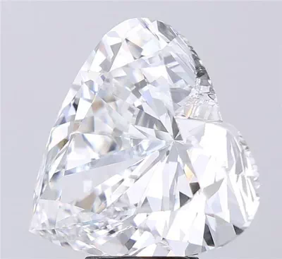8.01ct E VVS2 Rare Carat Ideal Cut Heart Lab Grown Diamond