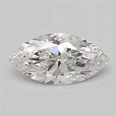 1.10ct D VS2 Rare Carat Ideal Cut Marquise Lab Grown Diamond