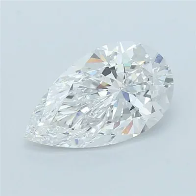 2.81ct E VS2 Rare Carat Ideal Cut Pear Lab Grown Diamond