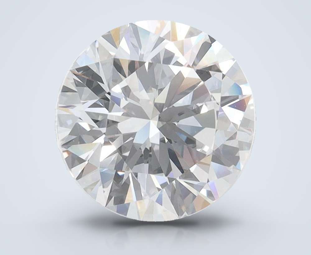 2.86ct D IF Rare Carat Ideal Cut Round Lab Grown Diamond