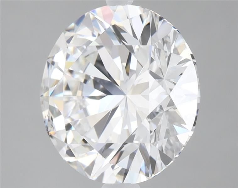 2.51ct E SI1 Rare Carat Ideal Cut Round Diamond