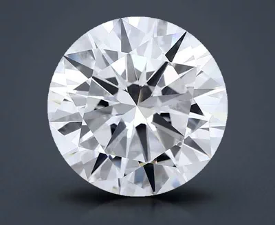 7.00ct D VVS2 Excellent Cut Round Lab Grown Diamond
