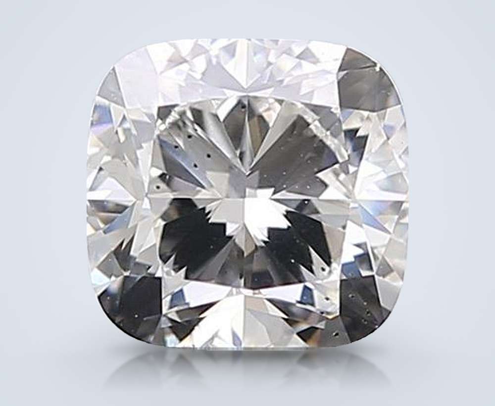 2.01ct G SI1 Rare Carat Ideal Cut Cushion Lab Grown Diamond