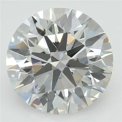 2.47ct H VVS2 Rare Carat Ideal Cut Round Lab Grown Diamond