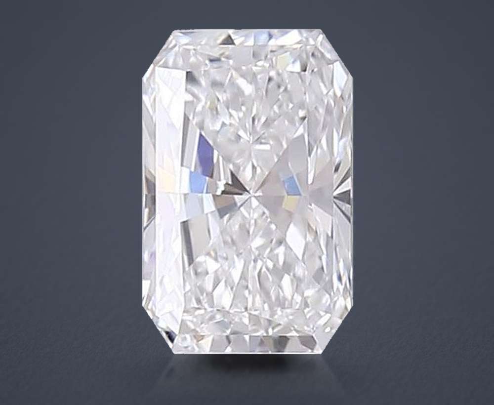 1.53ct D VS1 Rare Carat Ideal Cut Radiant Lab Grown Diamond