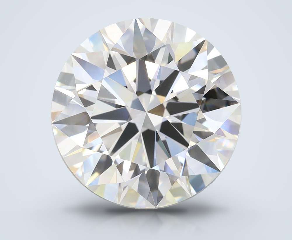 6.30ct G IF Rare Carat Ideal Cut Round Lab Grown Diamond