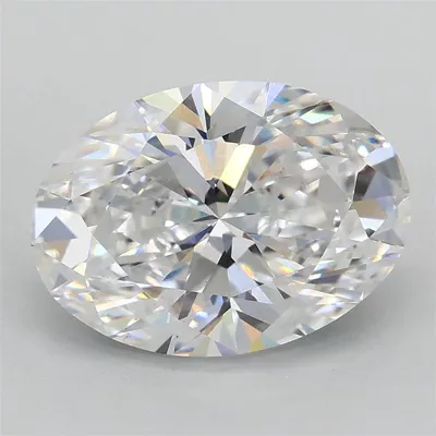 2.52ct E VS1 Rare Carat Ideal Cut Oval Lab Grown Diamond