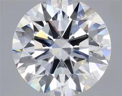 9.57ct F VS1 Rare Carat Ideal Cut Round Lab Grown Diamond