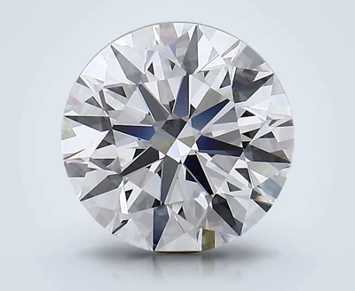 4.11ct E SI1 Rare Carat Ideal Cut Round Lab Grown Diamond