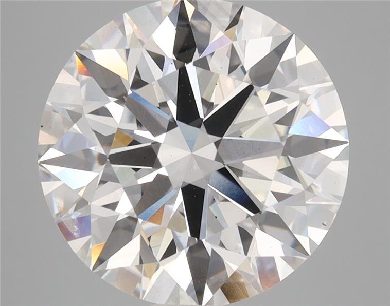 5.01ct E SI1 Rare Carat Ideal Cut Round Lab Grown Diamond