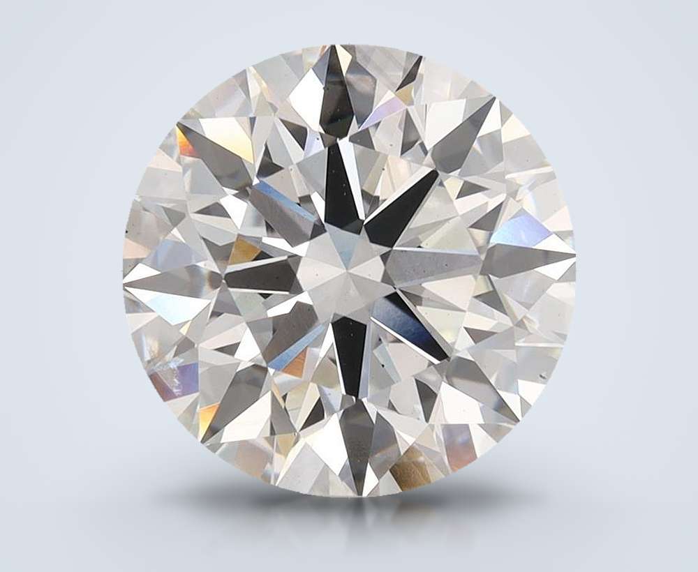 5.01ct E SI1 Rare Carat Ideal Cut Round Lab Grown Diamond