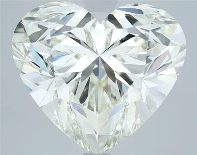 7.71ct J IF Rare Carat Ideal Cut Heart Diamond