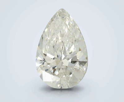 4.08ct E VS1 Rare Carat Ideal Cut Pear Lab Grown Diamond
