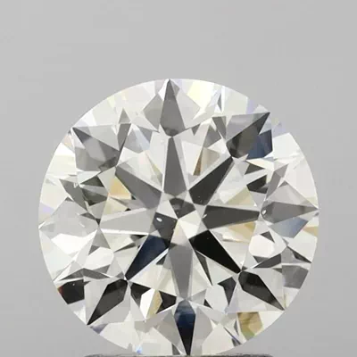3.02ct H VS2 Rare Carat Ideal Cut Round Lab Grown Diamond