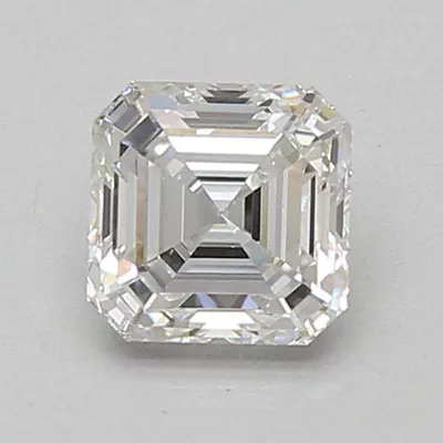 1.10ct D VS1 Rare Carat Ideal Cut Asscher Lab Grown Diamond