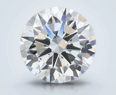 4.04ct F VVS2 Excellent Cut Round Lab Grown Diamond