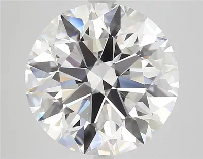 5.01ct E VS2 Rare Carat Ideal Cut Round Diamond