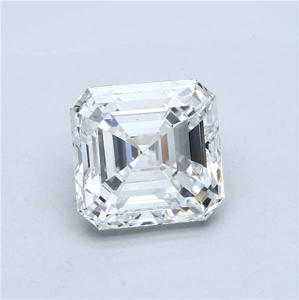 9.01ct F VS1 Rare Carat Ideal Cut Asscher Diamond