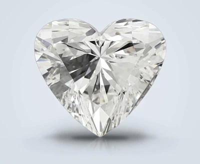 3.20ct E VS1 Rare Carat Ideal Cut Heart Lab Grown Diamond