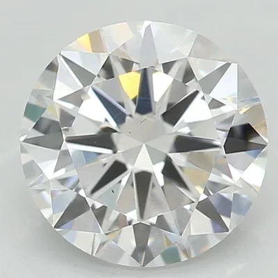 1.07ct D VS2 Very Good Cut Round Lab Grown Diamond
