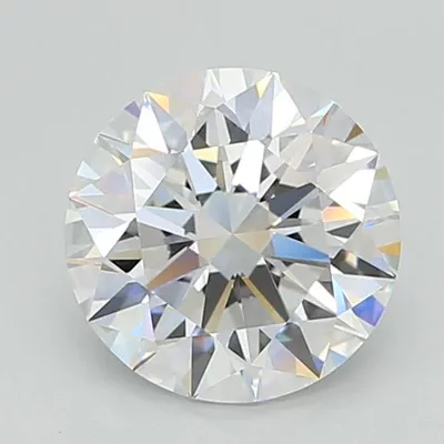 2.55ct D VVS1 Rare Carat Ideal Cut Round Lab Grown Diamond