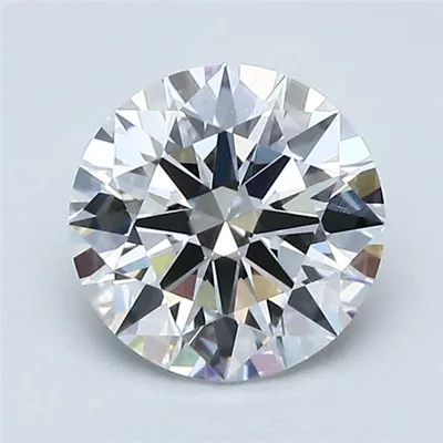 1.31ct F VVS2 Rare Carat Ideal Cut Round Diamond