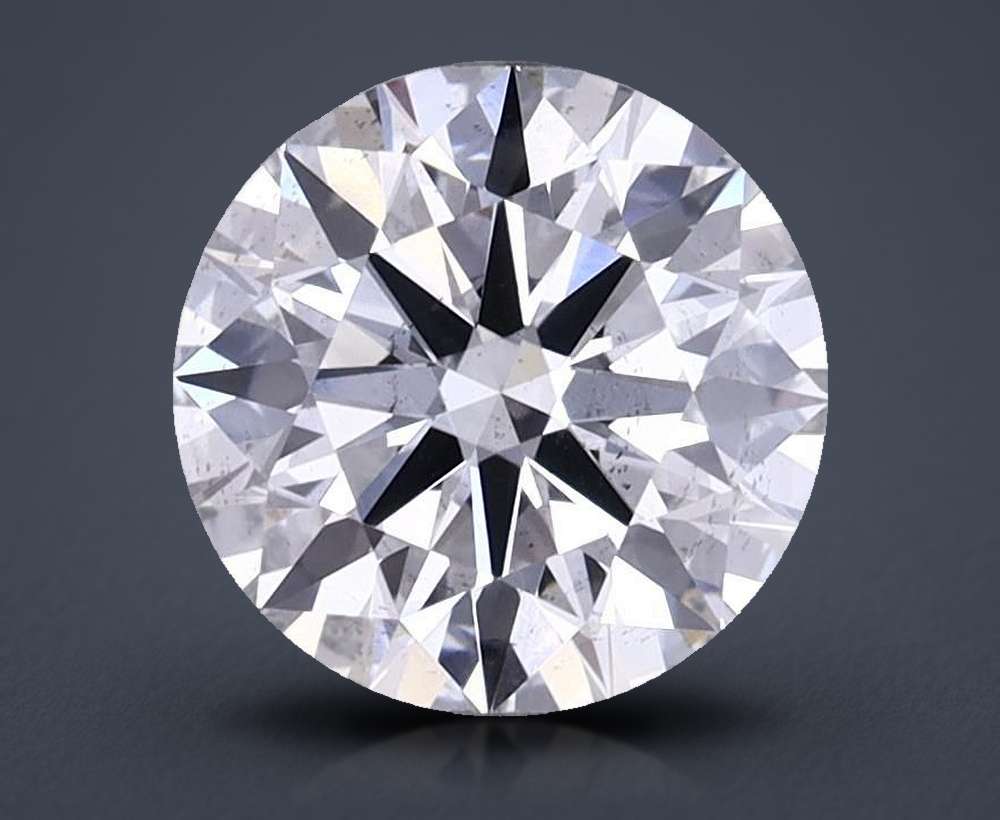 1.84ct E SI2 Rare Carat Ideal Cut Round Lab Grown Diamond